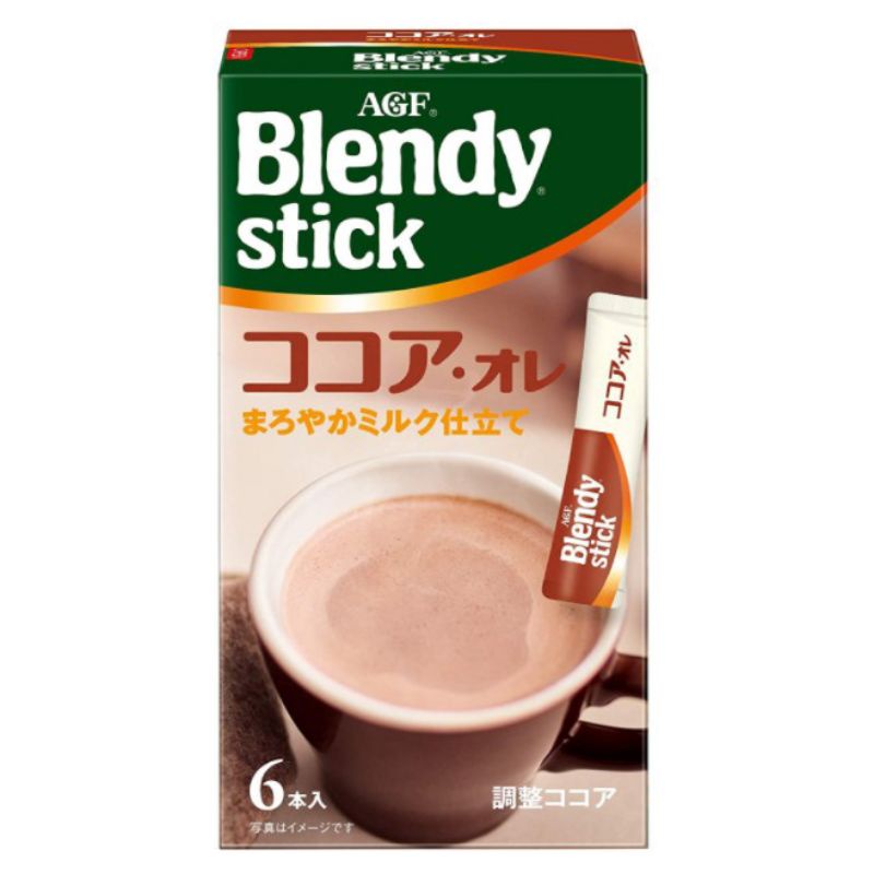 代購AGF Blendy 可可歐蕾/抹茶歐蕾/茉莉奶綠/焙茶拿鐵/低咖啡因/微糖咖啡拿鐵/低卡1/2/減糖50紅茶歐蕾