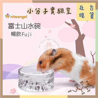 ◆小分子◆ 【現貨】Niteangel 艾特 富士山水碗 水盆 飲水器 倉鼠 造景