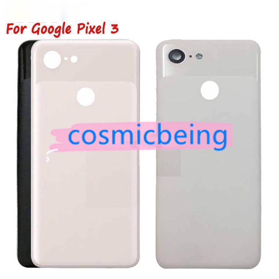 適用於 Google Pixel 3 3XL 後蓋玻璃門盒的電池蓋後 3XL 適用於 HTC Google Pixel