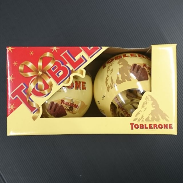 現貨 米特家代購 好市多代購costco Toblerone 瑞士三角巧克力聖誕組歡樂球2入一組 蝦皮購物
