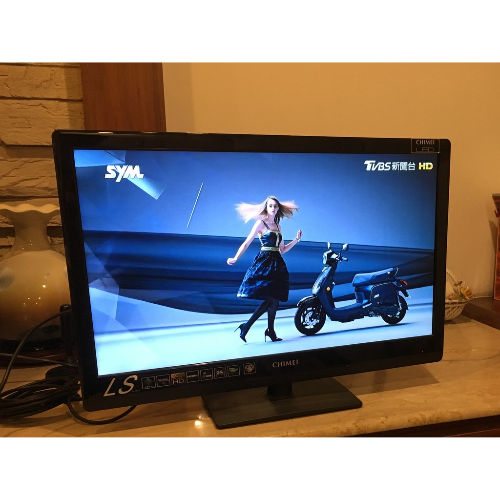 奇美chimei 24吋led 電視液晶顯示器 Tl 24ls500d 近全新 蝦皮購物
