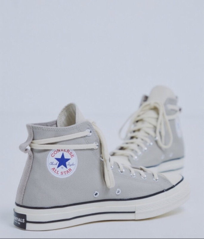 fear of god essentials x converse chuck 70 high top shoes