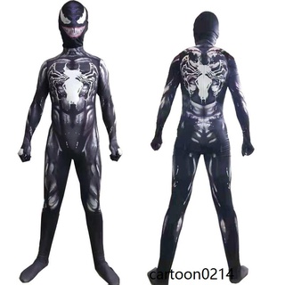 萬聖節服飾 猛毒衣服 復仇者聯盟服裝 Venom 造型服飾 cosplay蜘蛛人 學校變裝派對衣服 交換生日禮物