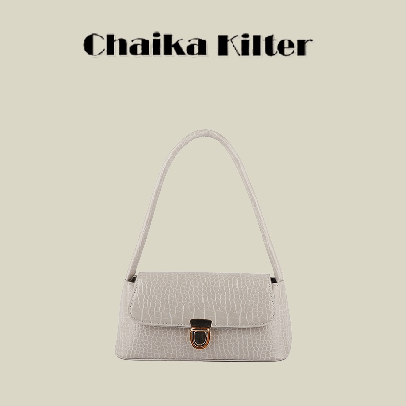 Chaika Kilter 女士手提包 法國腋下包 復古法式法棍包 側背包 手提肩背包 CK1164