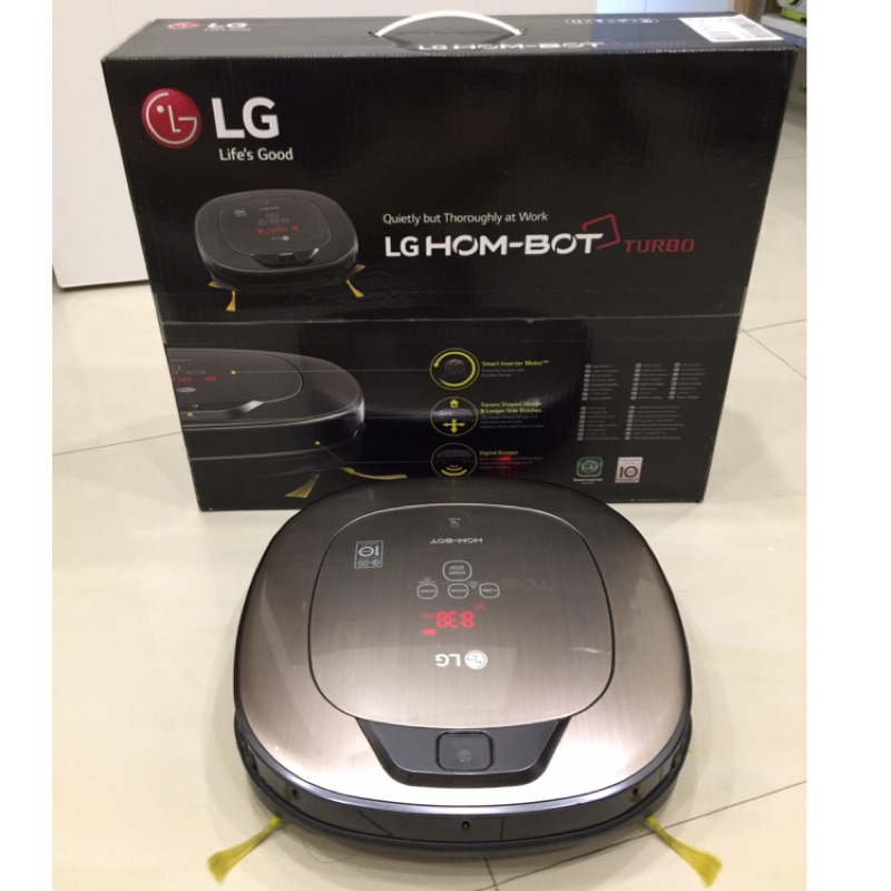 LG掃地濕拖變頻機器人 型號VR65720LVMP 贈:抹布組1組+HEPA1片+萬用刷*1支