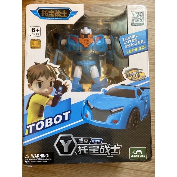 全新 現貨 正版 Tobot 機器戰士X變形玩具 迷你款 -威克Y