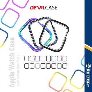 【DEVILCASE】惡魔替換錶框 適用蘋果 Apple Watch 45678/SE代 錶圈防護鋁環 44 45mm
