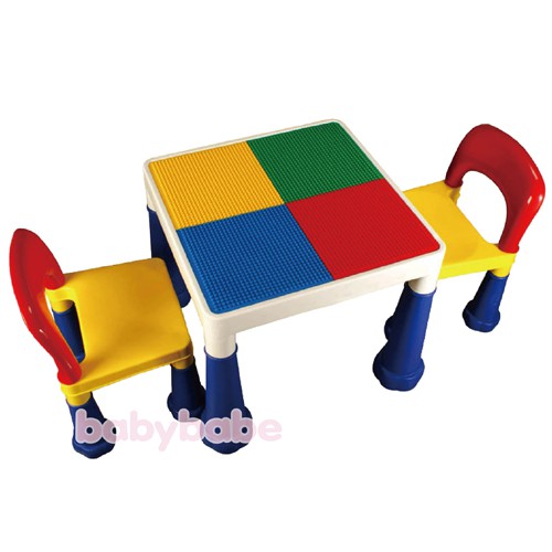 可面交 💯公司貨 babybabe 同富 🐘大象腳積木桌椅組  台灣製造