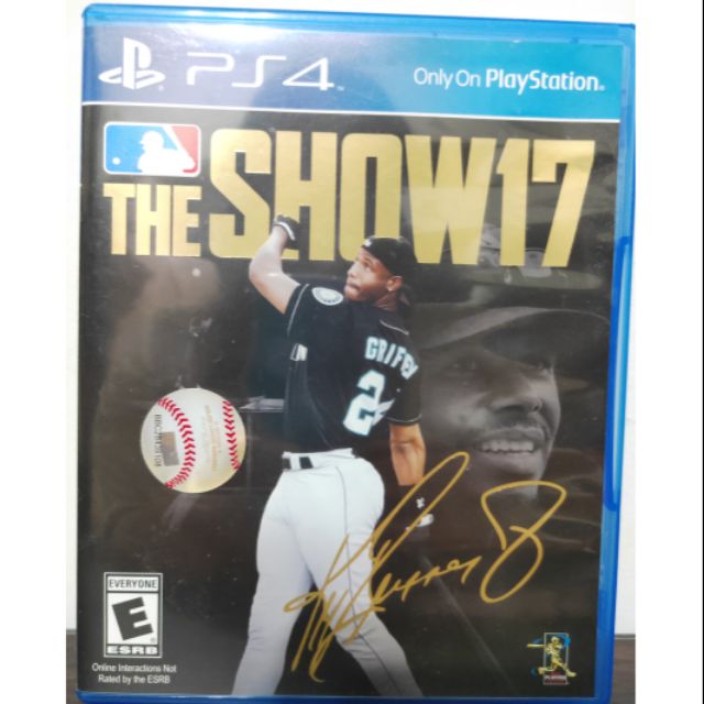 PS4遊戲片  THE SHOW17  美國職棒MLB(二手英文版)