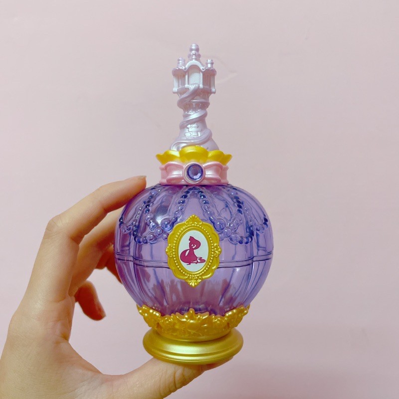 C5箱 迪士尼 長髮公主 樂佩 香水瓶造型 玩具 擺飾