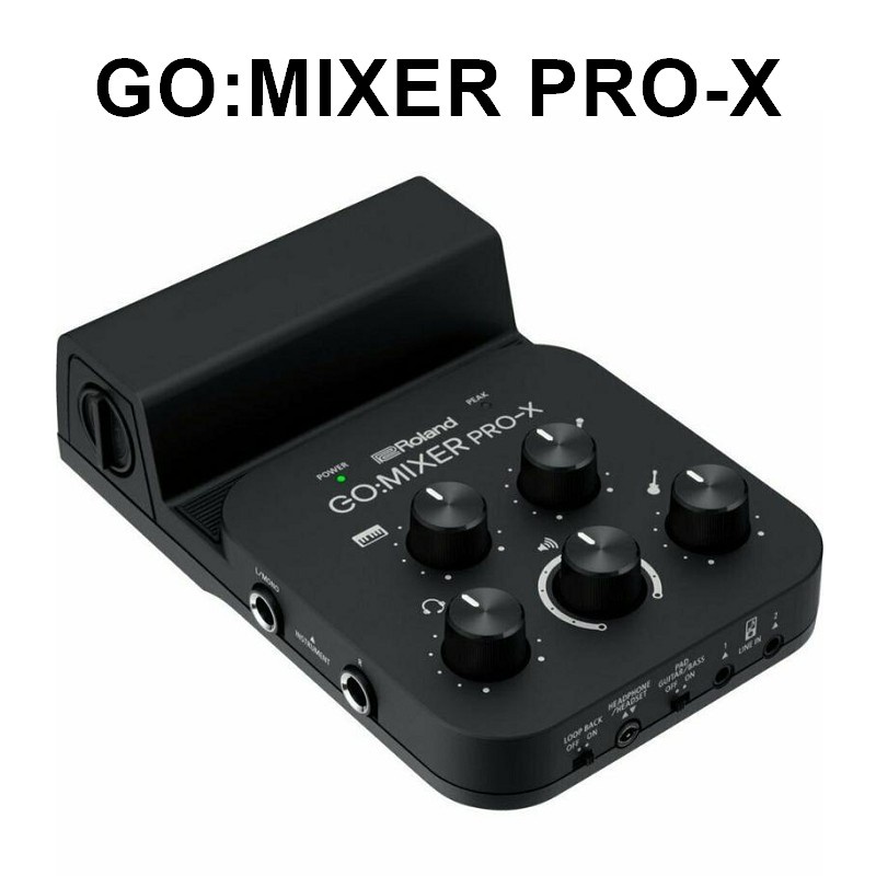 Roland Go Mixer PRO-X 智慧型手機專用 音訊 混音器 直播神器 Podcast [唐尼樂器]