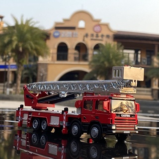 阿莎力 凱迪威 1:50 1/50 雲梯車 登高車 噴水車 消防車 工程車 625012