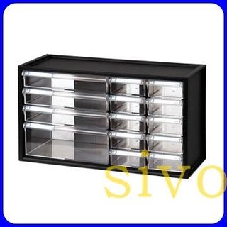 樹德SHUTER A9-1310 A9小幫手零件分類箱 抽屜14個 分類櫃 工具櫃 收納櫃 零件櫃