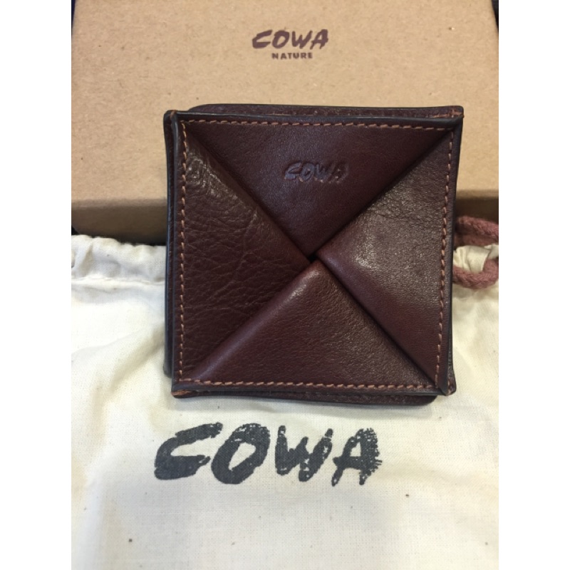 Cowa牛皮零錢包