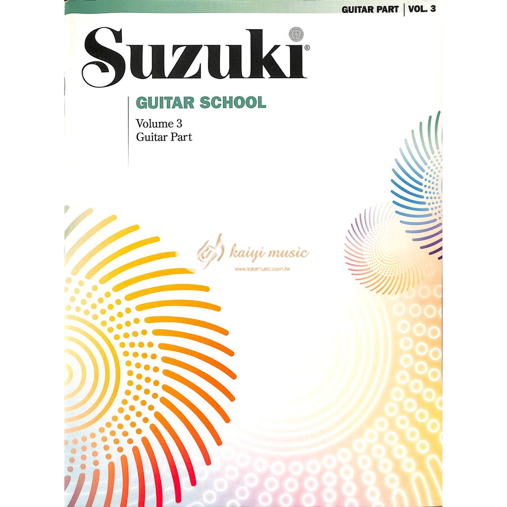 【凱翊︱AF】鈴木吉他教本 第3冊 Suzuki Guitar School Guitar Part Vol.3