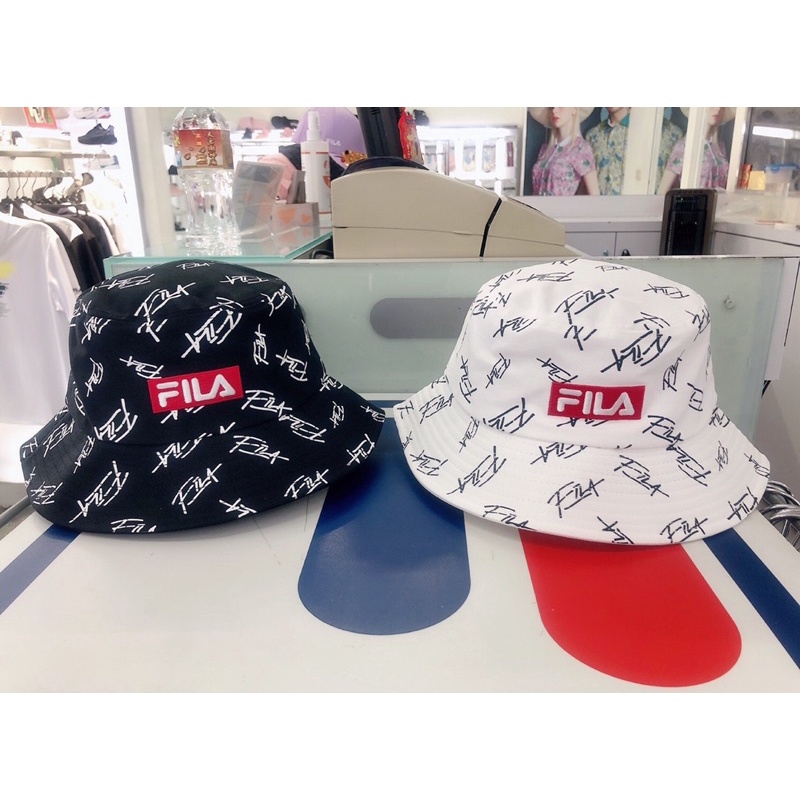 FILA logo 時尚筒帽
