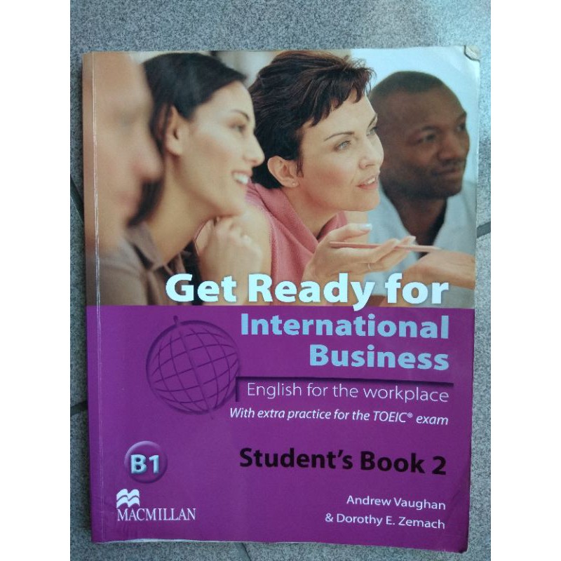 英文 get ready for international business student's book 2