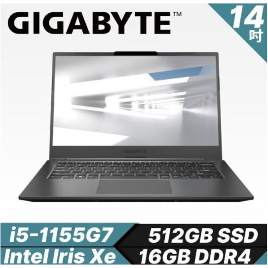 技嘉 GIGABYTE U4 UD-50TW823SO 輕薄型動派筆電