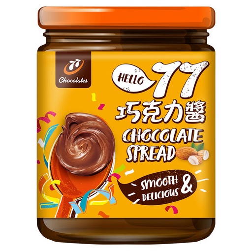 【宏亞】77巧克力醬250g
