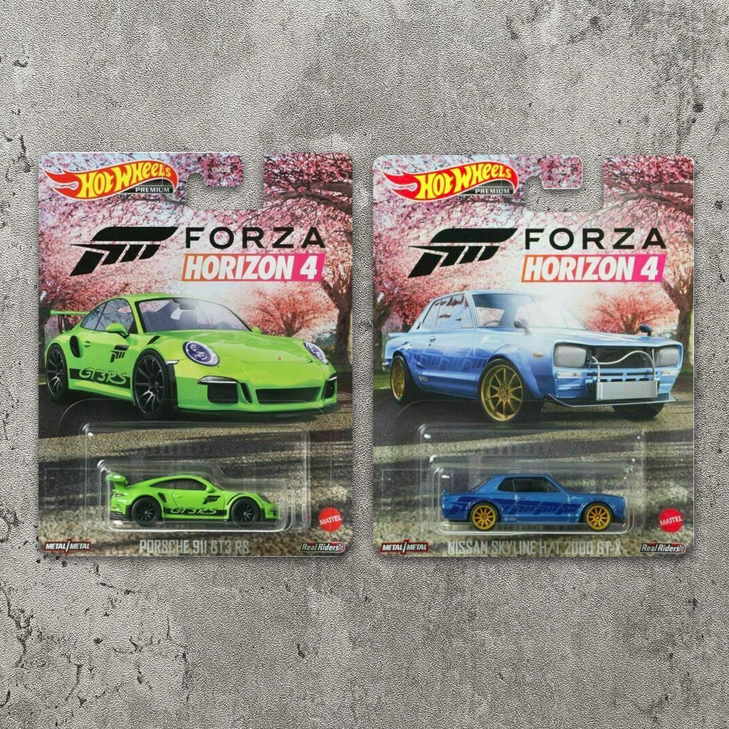 HOT WHEELS 風火輪 FORZA HORIZON 4 PORSCHE 911 GT3 RS SKYLINE