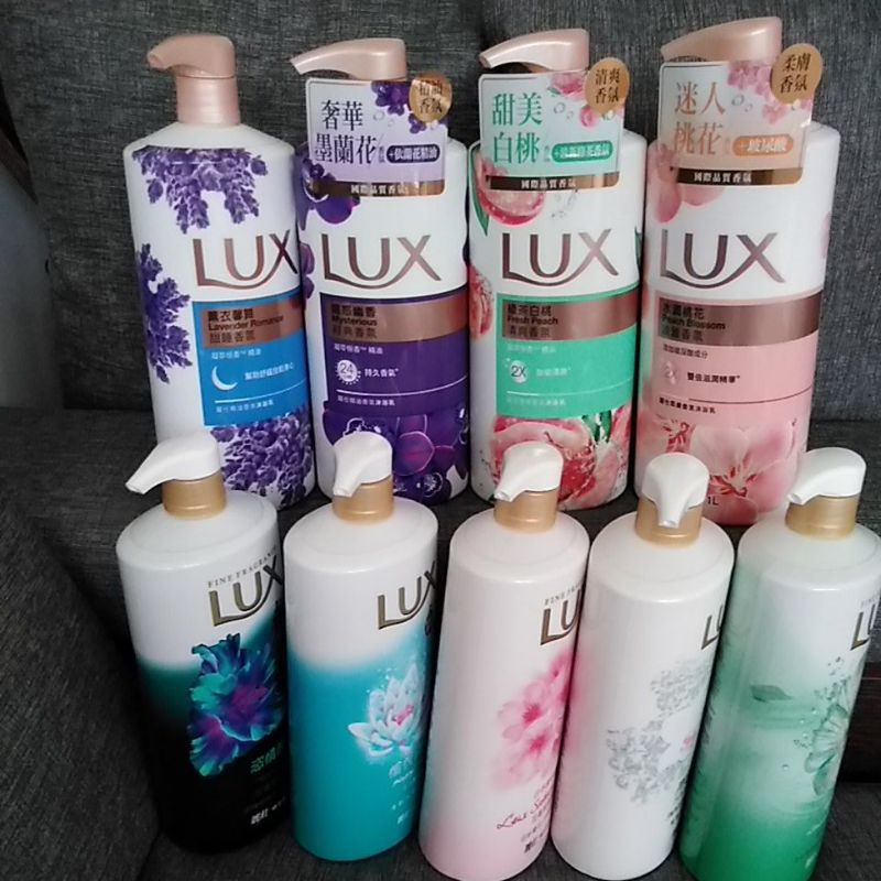 Lux麗仕精油香氛沐浴乳，多種香味1000ml