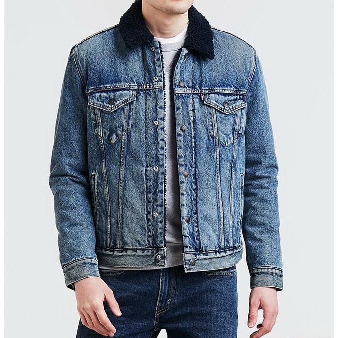 type 3 sherpa trucker levis