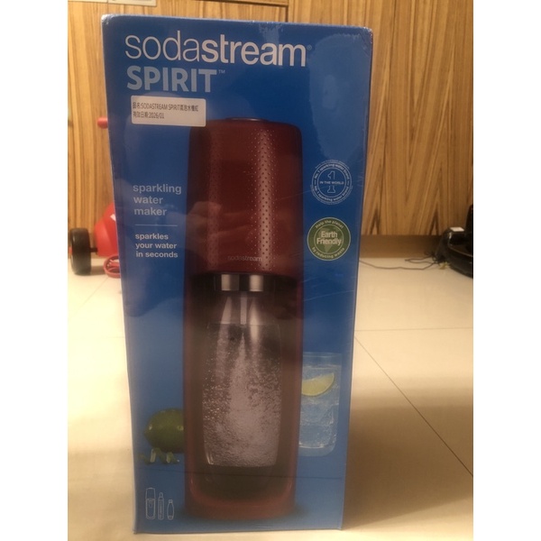 SODASTREAM SPIRIT 氣泡水機（紅）