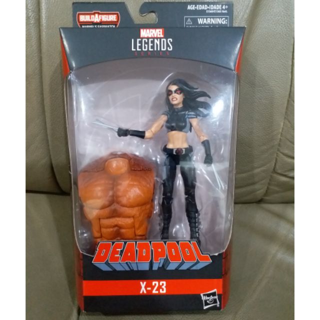 全新 含 baf Marvel legends 漫威 6吋 X戰警 女 金鋼狼 X23 X-23 死侍