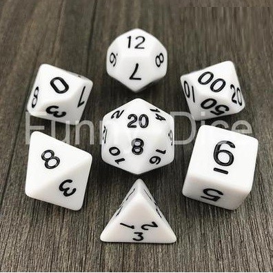 Trpg 跑團專用骰子套骰一套7顆另售克蘇魯的呼喚中文規則書共三本 送角色卡角色扮演龍與地下城桌遊