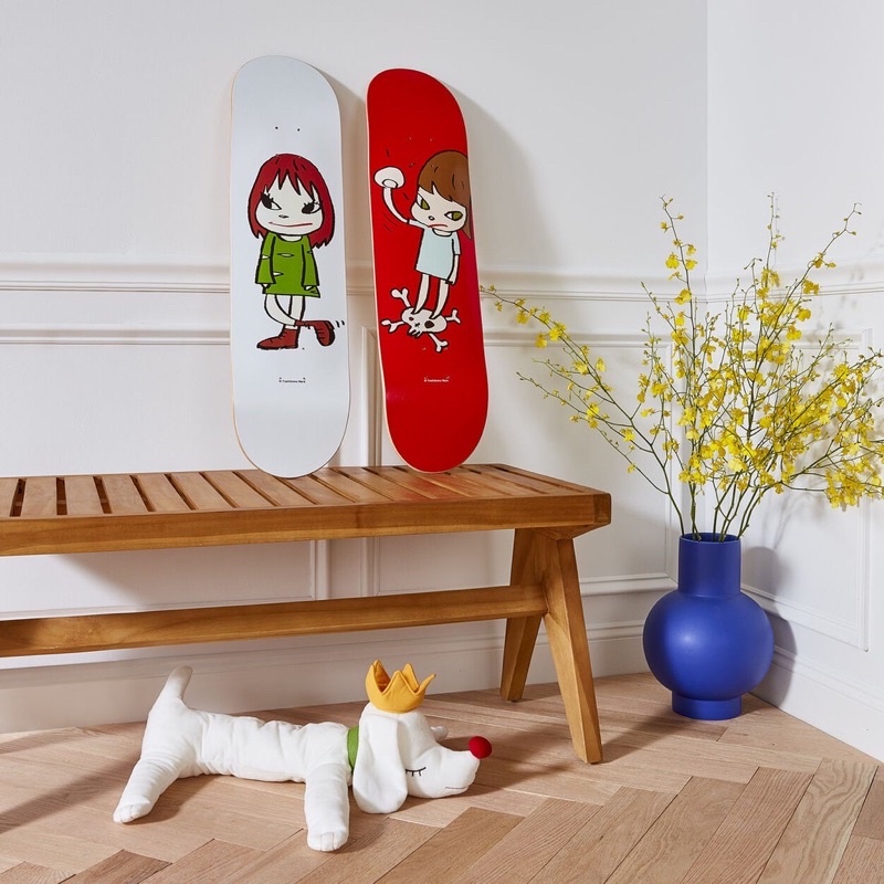 Yoshitomo Nara Skateboard 奈良美智 滑板 兩張一組