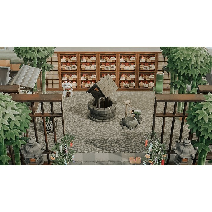 動物森友會主題套組 日式神社和風日式招財貓神社 蝦皮購物