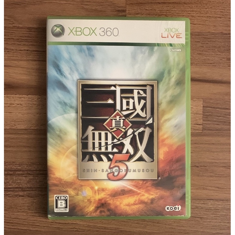 XBOX360 真三國無雙5 正版遊戲片 原版光碟 日文版 純日版 日版適用 二手片 微軟