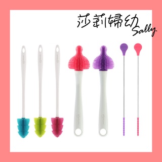 【現貨-快速出貨🔥】 sillymann 韓國 鉑金矽膠刷組／吸管刷／奶嘴刷／奶瓶刷【莎莉婦幼】