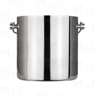 MJFLAIR麥傑調酒用具 雙層不鏽鋼冰桶(無蓋)(有附夾)