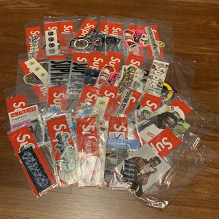 不挑款 隨機出貨 Supreme stickers 迷彩 蒙納麗莎 象神 驗證 鑽石美金 水銀 史瑞克 Tupac 黑貓
