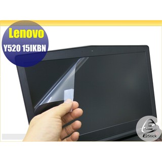 【Ezstick】Lenovo Y520 15 IKBN 靜電式筆電螢幕貼｜鏡面/霧面可選