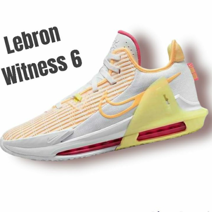 NIKE LeBron Witness VI EP Lbj支線 哈密瓜配色 氣墊 籃球鞋 男 DC8994-101