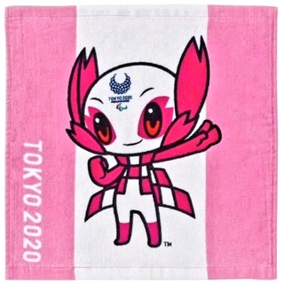 2020 日本 東京奧運 東奧 限定 吉祥物 毛巾 手環 大方巾組合