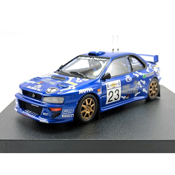 【秉田屋】現貨 Trofeu Subaru Impreza No.23 2000 WRC 拉力賽 衛城站第四名 1/43