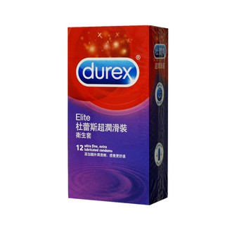 DUREX杜蕾斯 超潤滑型 保險套 12入