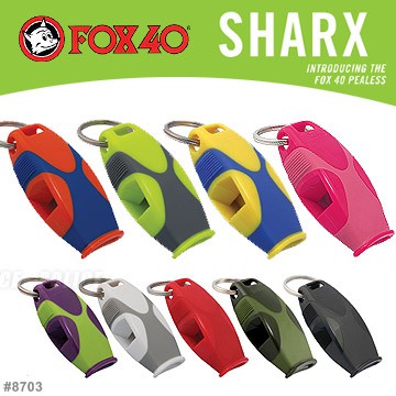 【電筒魔】 全新 公司貨 FOX 40 Sharx 8703彩色系列 哨子 #8703-2308 螢光綠 / 灰