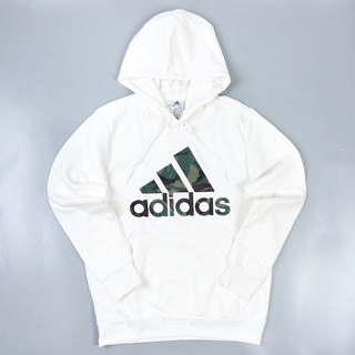 胖達）ADIDAS ORIGINALS 迷彩 LOGO 長袖 連帽 帽T H14672 白 男