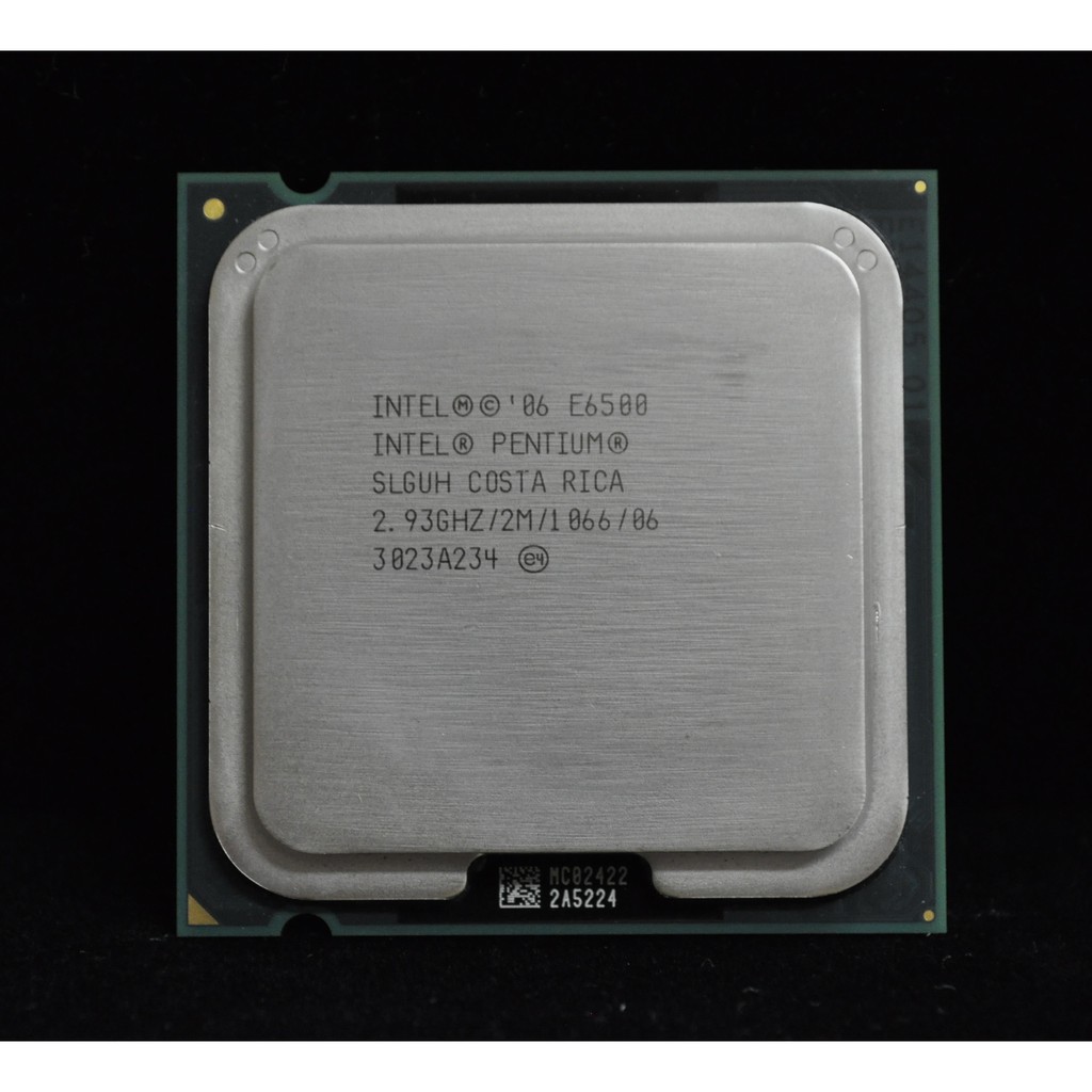 Pentium E6500 雙核心正式版 (775 2.93G) E6300 E6600 E6700 E6800 參考