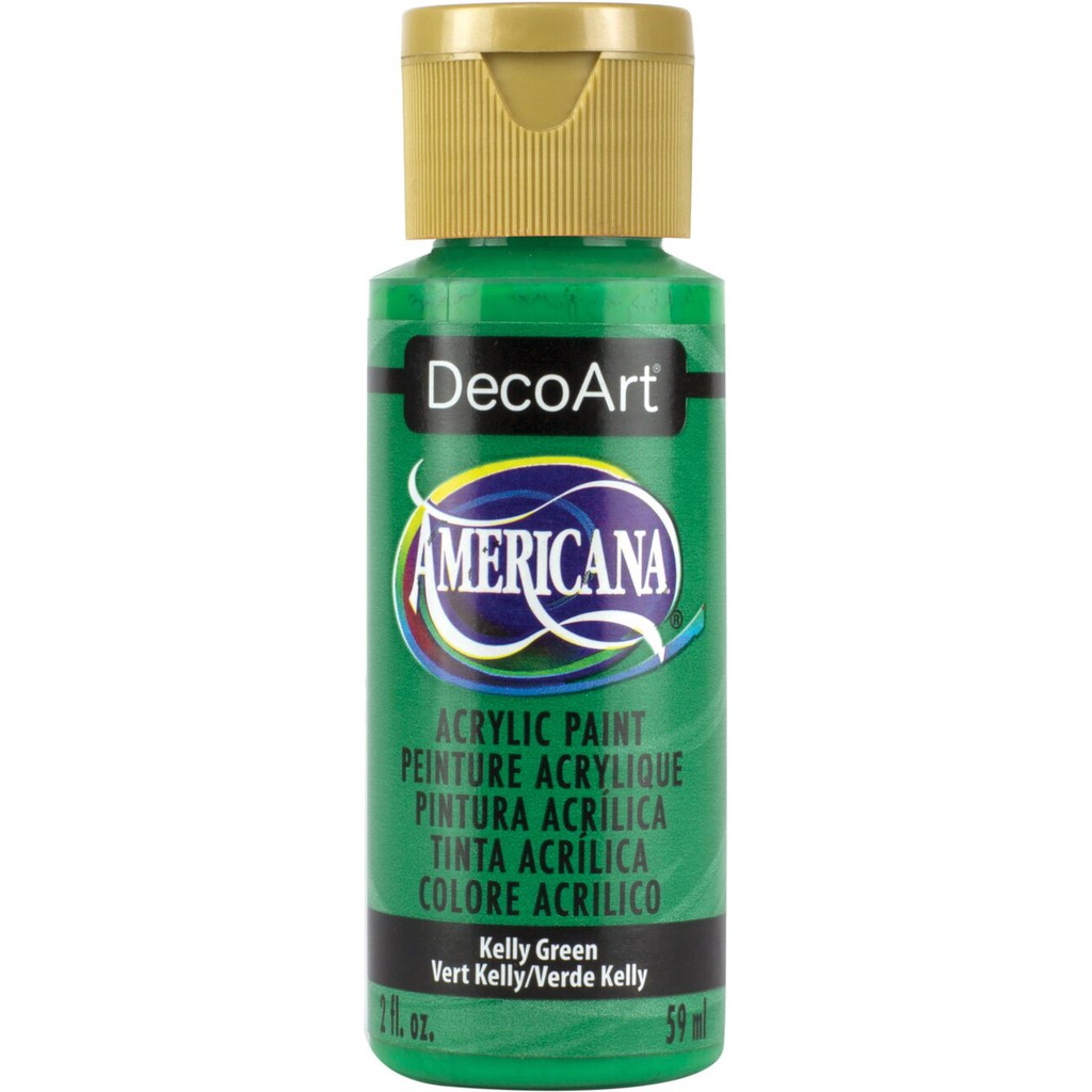 DecoArt 凱利綠色 59 ml Americana 壓克力顏料 - DAO55 (美國)