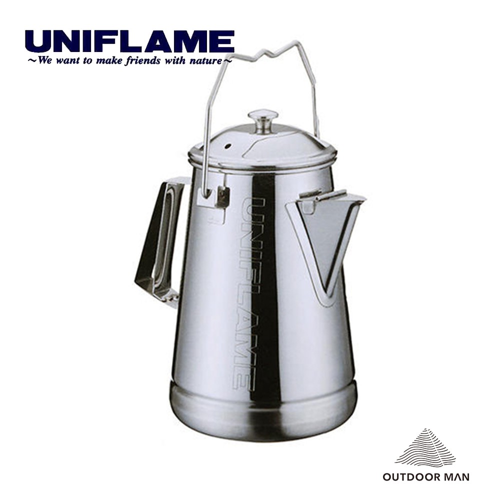 [UNIFLAME] 不鏽鋼營火水壺 1.6L (U660287)