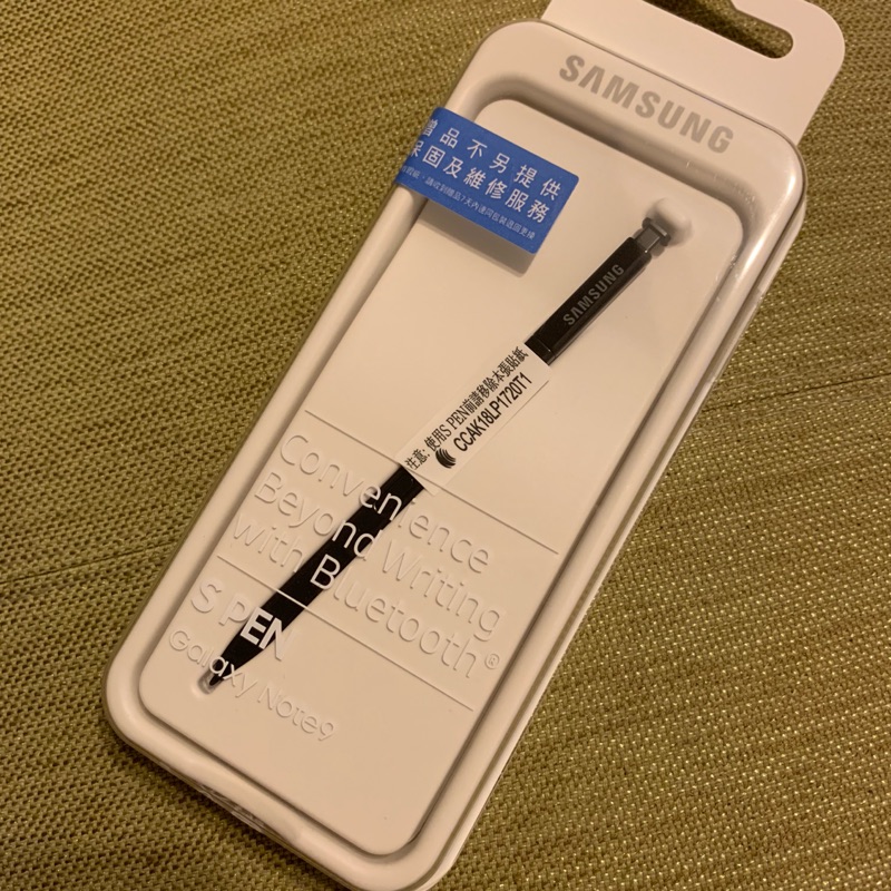售，全新 Samsung Note 9 原廠觸控筆，黑色，直購499