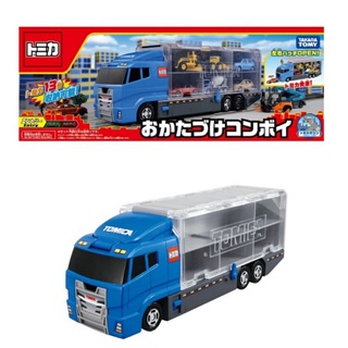 【TAKARA TOMY 】多美 海鷗號 汽車運輸車（不含小汽車）收納 貨櫃車 TOMICA 小汽車收納盒 麗嬰正版