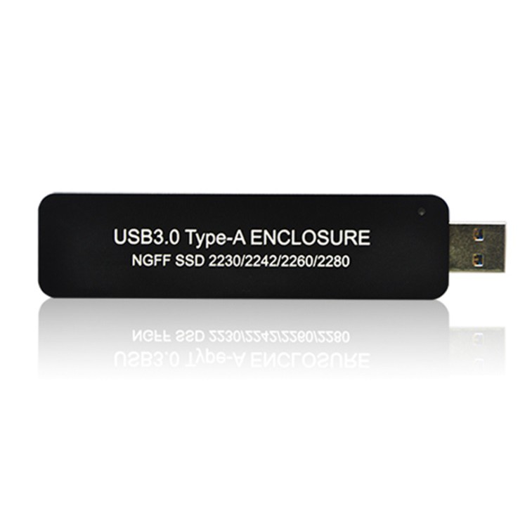 全新 NGFF 轉 USB 3.0 行動 外接 硬碟盒 M.2 SSD 硬碟 非mSATA 台灣晶片 2280