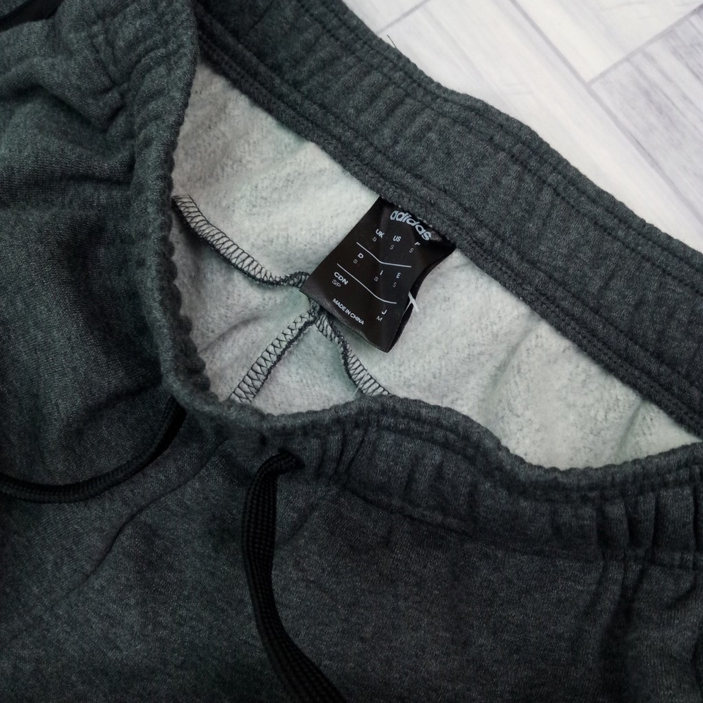 7710 CA5 Adidas 全新LOGO 灰/黑FI0825 刷毛運動棉質長褲三條線愛迪達鬆緊褲| 蝦皮購物