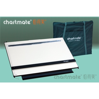 chartmate 恰得美 製圖板 // 173PR平行尺 提放架製圖板 搭配製圖三角板 勾配定規 套裝優惠組合